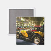 フランス、アルザース(Haut Rhin)、ミュールハウス：Musee 2 マグネット (正面/裏面)