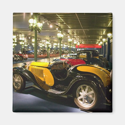 フランス、アルザース(Haut Rhin)、ミュールハウス：Musee 2 マグネット (正面)