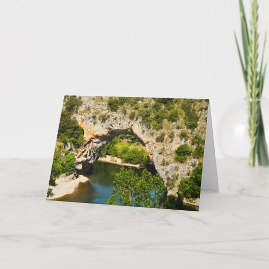 フランス アルデシュ地方 カード (正面)