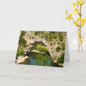 フランス アルデシュ県 カード (黄色い花)