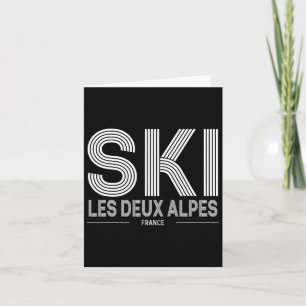 フランス アルプス ドゥーアルプススキー場 フランス語 スキー カード