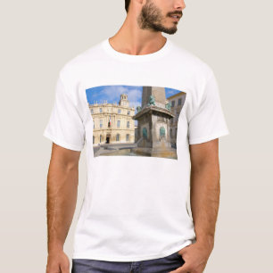 フランス アルル プロヴァンス プラス デ ラ Tシャツ