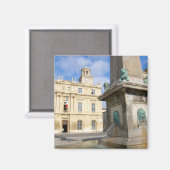 フランス、アルレス、プロヴァンス、プレイスドゥラ マグネット (正面/裏面)