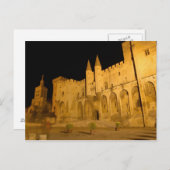 フランス、アヴィニョン、プロヴァンス、パパル宮殿 ポストカード (正面/裏面)