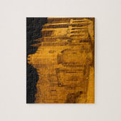 フランス、アヴィニョン、プロヴァンス、パパールパレス（夜2） ジグソーパズル (縦)