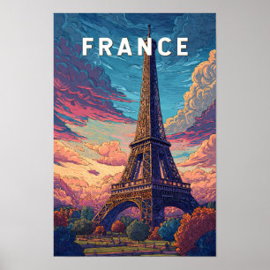 フランス イラスト 旅行 アート ヴィンテージ ポスター