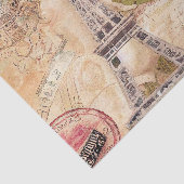 フランス エッフェル塔 レトロ 染色済み 薄葉紙 (詳細)