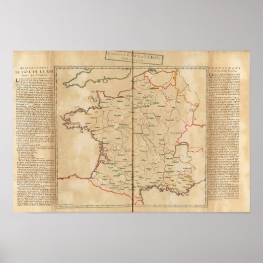 フランス，エベク ポスター (正面)