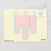 フランス，オーベルニュ ポストカード (裏面)