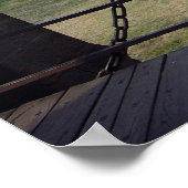 フランス – カルカソンヌ – ゲートウェイブリッジ ポスター (角)