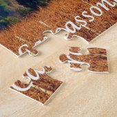 フランス – カルカソンヌ –  ジグソーパズル (側面)