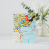 フランス,カンヌ ポストカード (スタンド正面)