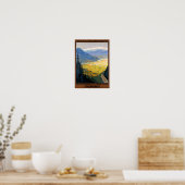 フランス・グルノーブル復元ヴィンテージ旅行ポスター ポスター (キッチン)