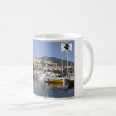 フランス – コルシカ語 – アジャッチオ –  コーヒーマグカップ (正面右)