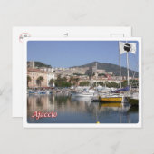 フランス – コルシカ語 – アジャッチオ –  ポストカード (正面/裏面)