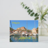 フランス,コルシカ,ボニファシオ ポストカード (スタンド正面)