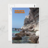 フランス,コルシカ,ボニファシオ ポストカード (正面/裏面)