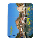 フランス，コルシカ，ボニファシオ マグネット (縦)