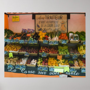 フランス、コルシカ。本格的なコルシカの味 ポスター