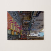 フランス、コルシカ。狭いカフェの表 ジグソーパズル (横)