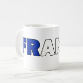フランス コーヒーマグカップ (正面左)