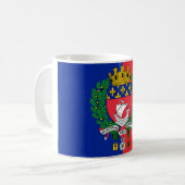 フランス・コーヒーマグ・パリ国旗 コーヒーマグカップ (正面左)