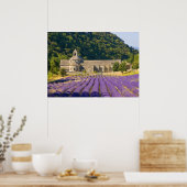フランス、ゴルド。シトー会の修道院 ポスター (キッチン)