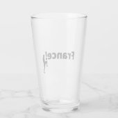 フランス・サッカー タンブラーグラス (裏面)