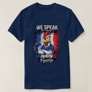 フランス サッカー ファン シャツ Winning Fluently Tee