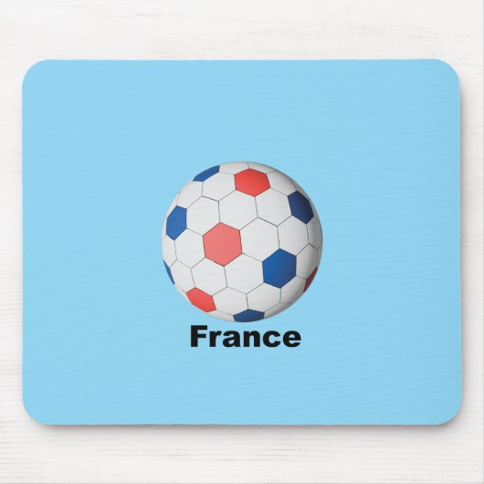 フランス サッカー マウスパッド (正面)