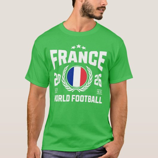 フランス サッカー 2026 Tシャツ (正面)