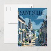 フランス サン・シュリアック ポストカード (正面/裏面)