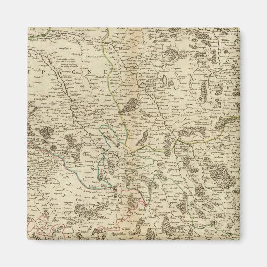 フランス，シャンパン マグネット (正面)