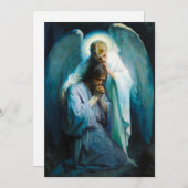 フランス・シュワルツの『ゲッセマネの苦悩』 招待状 (正面/裏面)