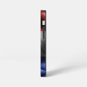 フランス シルク旗 iPhoneケース (左側面)