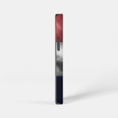 フランス シルク旗 iPhoneケース (右側面)
