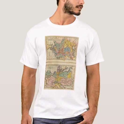 フランス、スイス連邦共和国、ドイツ Tシャツ (正面)