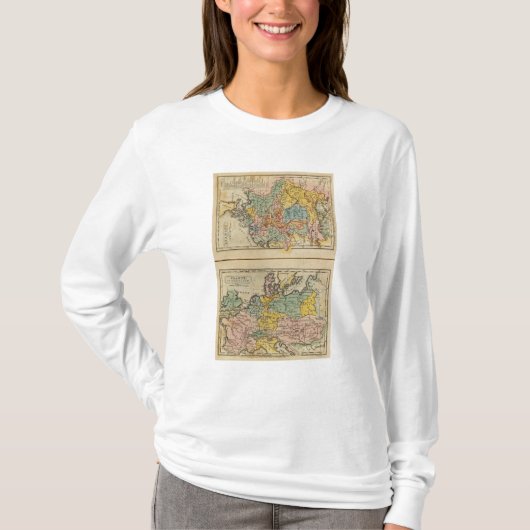 フランス、スイス連邦共和国、ドイツ Tシャツ (正面)
