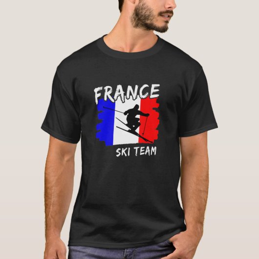 フランス スキー Tシャツ (正面)