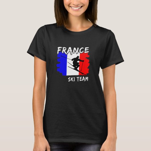 フランス スキー Tシャツ (正面)