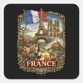 フランス スクエアシール
