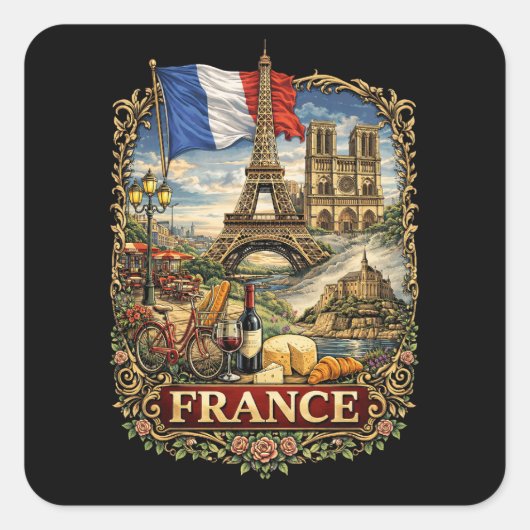 フランス スクエアシール (正面)