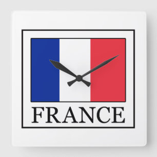 フランス スクエア壁時計