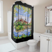 フランス·ステンドグラス·ウィンドウ シャワーカーテン (インサイチュ)