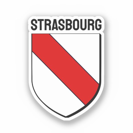 フランス，ストラスブールの紋章 シール (正面)