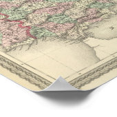 フランス、スペイン、ポルトガル ポスター (角)