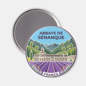 フランス セナンク修道院 マグネット (正面/裏面)