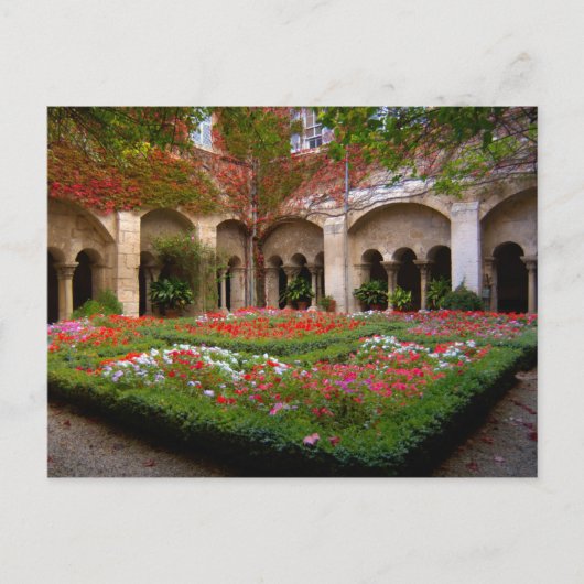 フランス、セントレミー·ド·プロヴァンス、クロイスターズ2 ポストカード (正面)