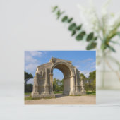 フランス、セントレミー・ド・プロヴァンス、凱旋門 ポストカード (スタンド正面)