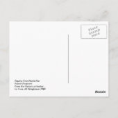 フランス・ソンヌ ポストカード (裏面)